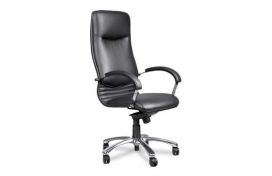 Leder Chefdrehsessel