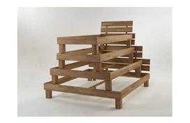 Holzbett