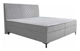 Samt- Boxspringbett