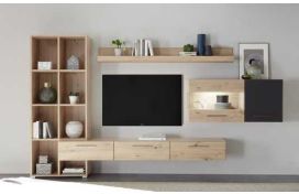 Moderne Wohnwand