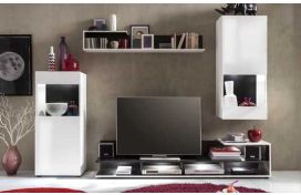 Moderne Wohnwand